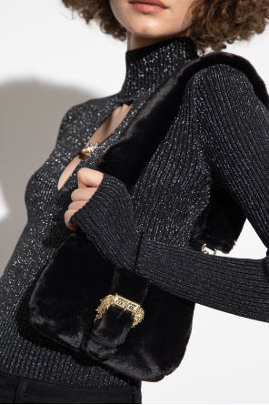 Faux fur shoulder bag od Versace Jeans Couture